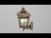 wall lamp lantern Free low-poly 3D model_1