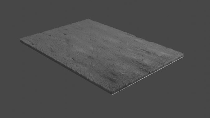 Carpet piece of paper Free 3D model