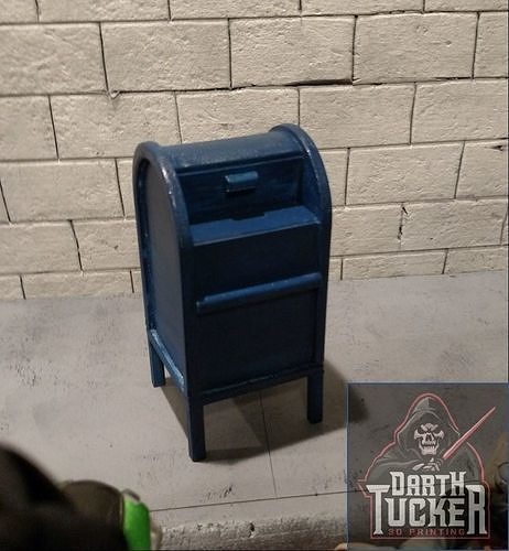 Legends Scale Mailbox 3D print model