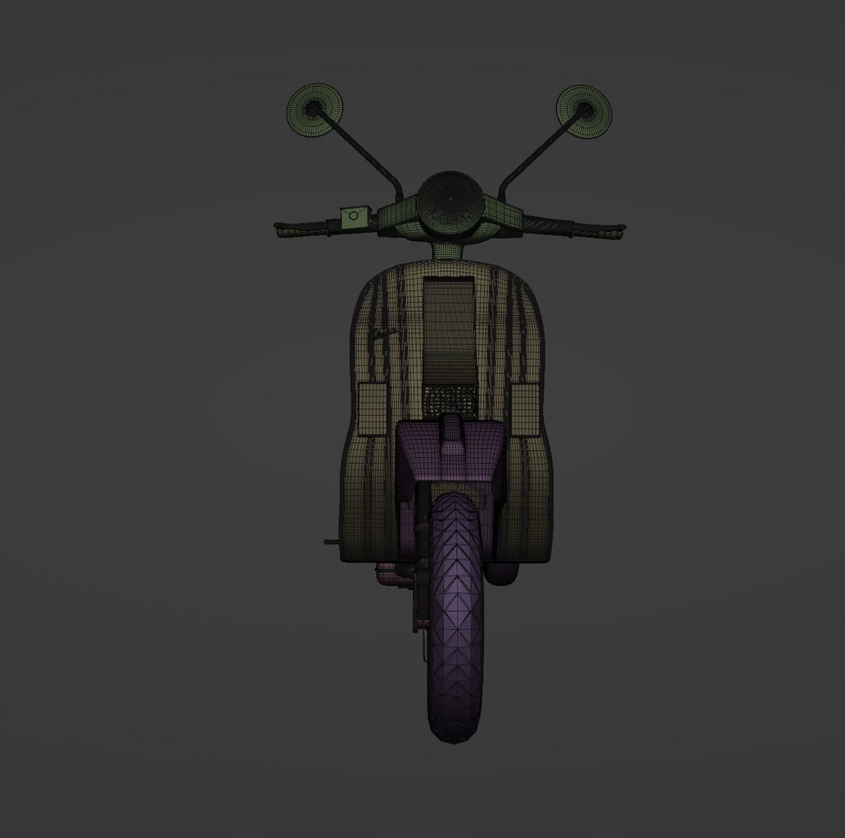 Vespa PX 125 3D model_15