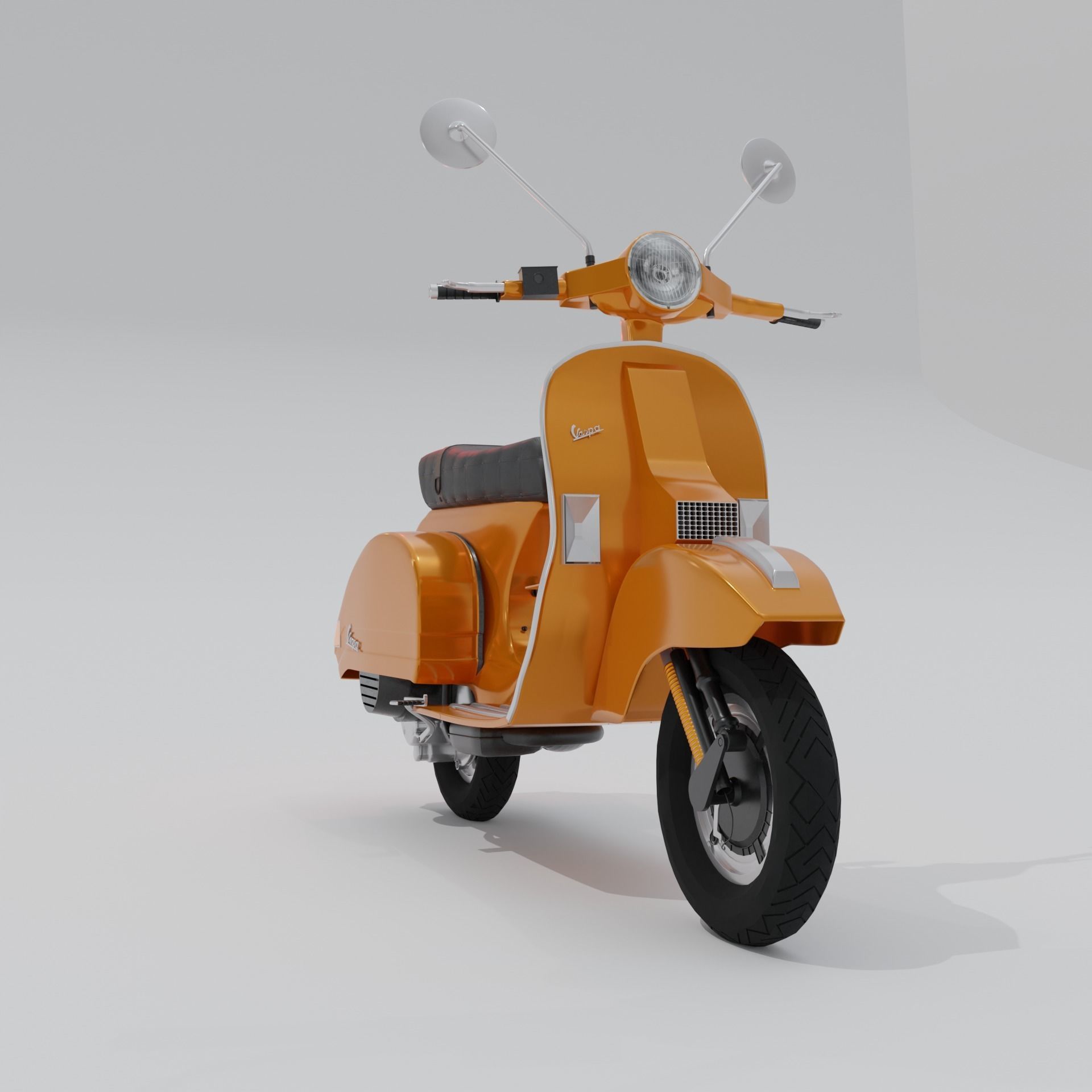 Vespa PX 125 3D model_5