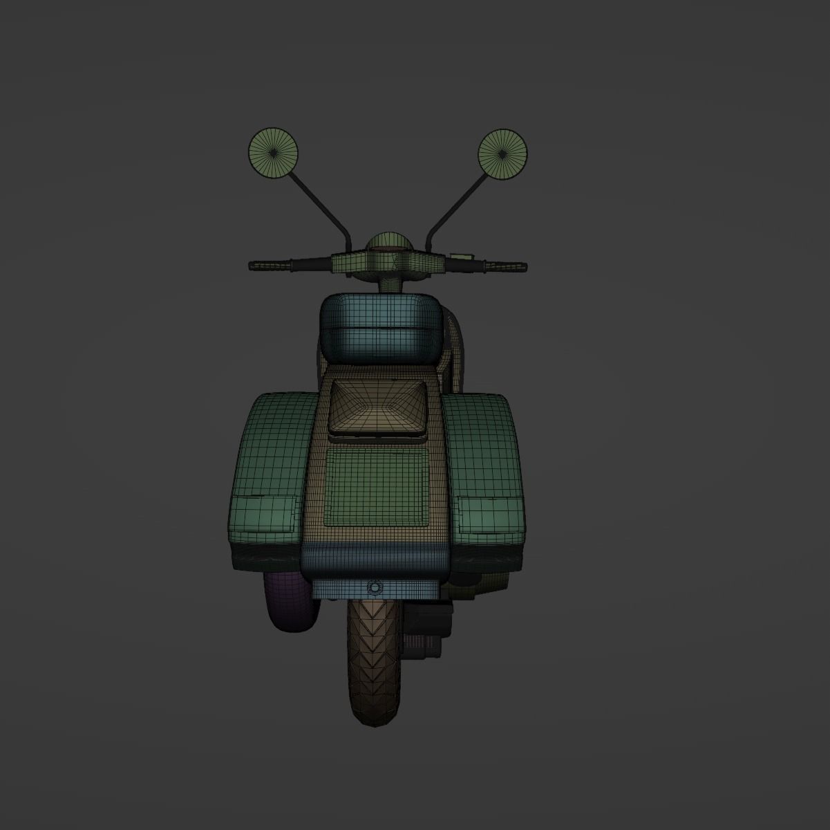 Vespa PX 125 3D model_16