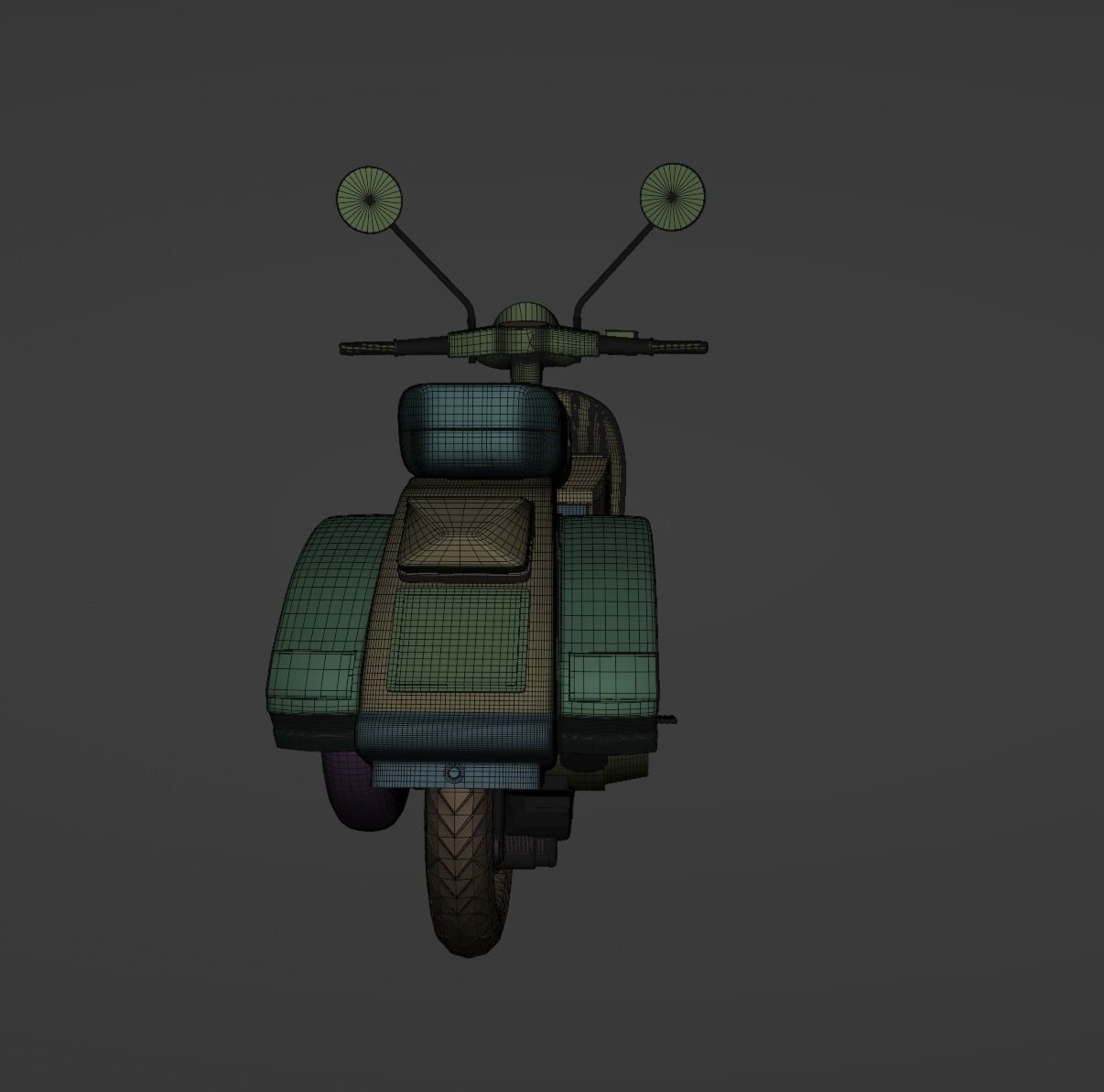 Vespa PX 125 3D model_7