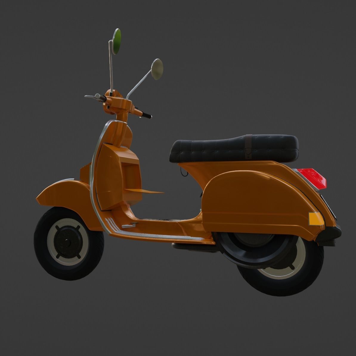 Vespa PX 125 3D model_4