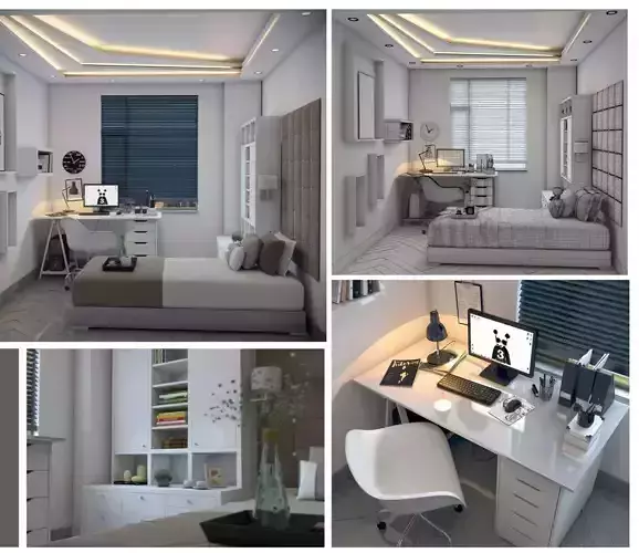 Bedroom designer 3D model