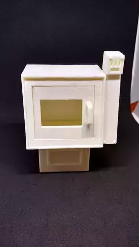 Legends Scale Newspaper Vending Machine 2 3D print model