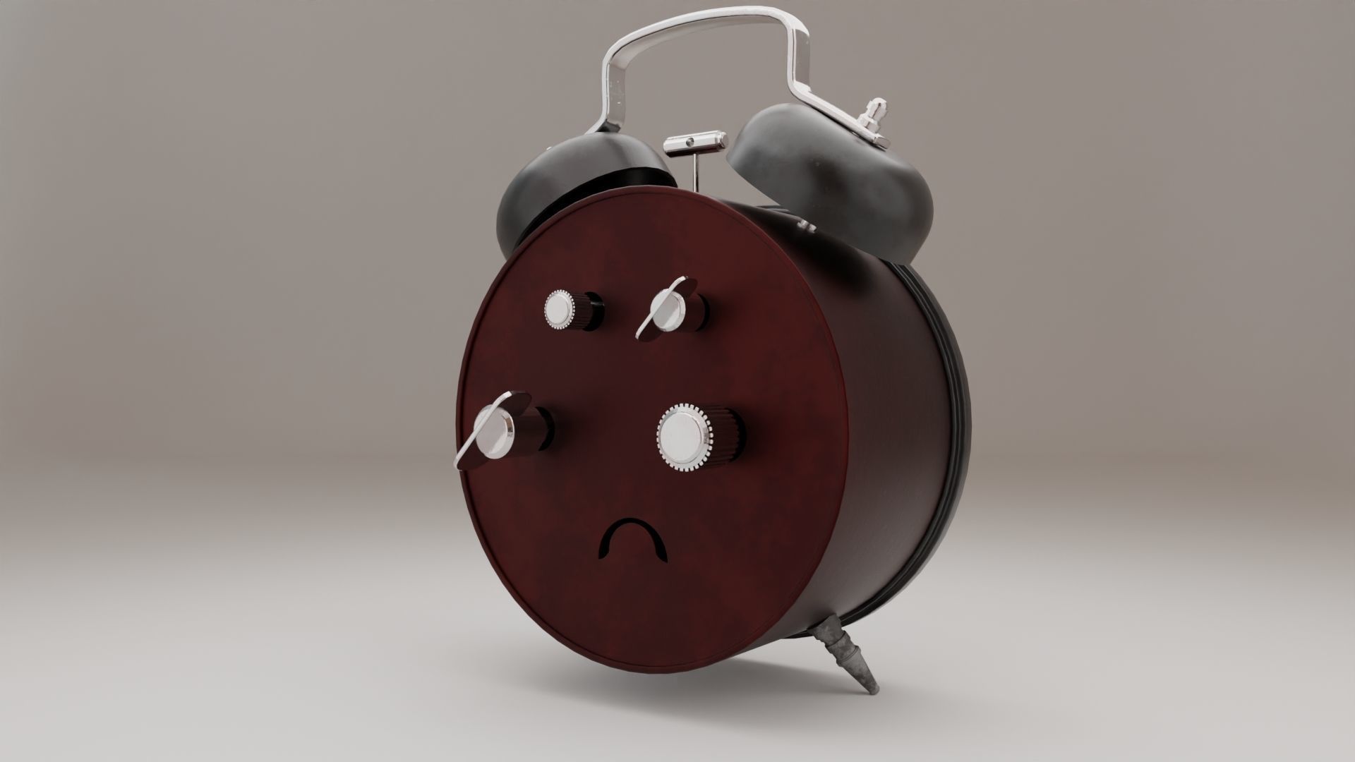 alarm clock Free 3D model_2