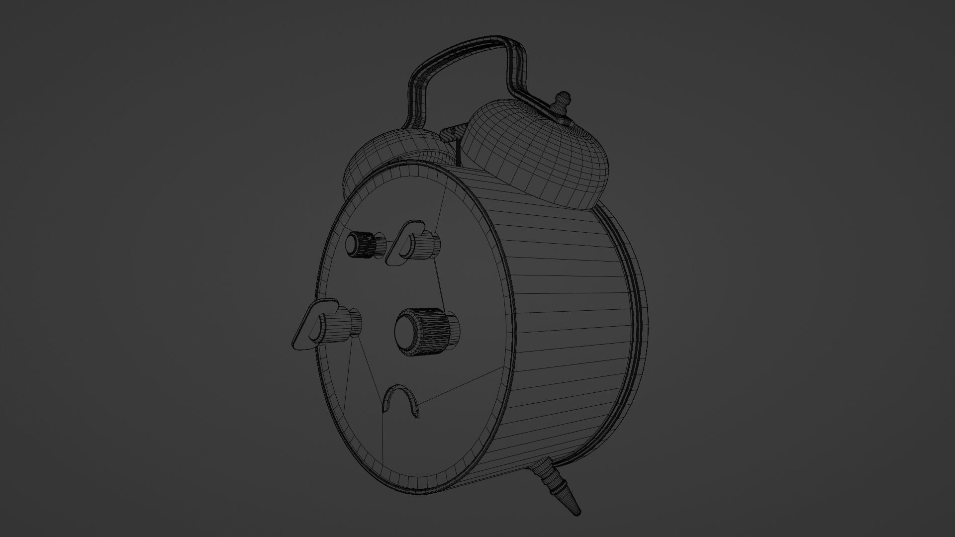 alarm clock Free 3D model_4