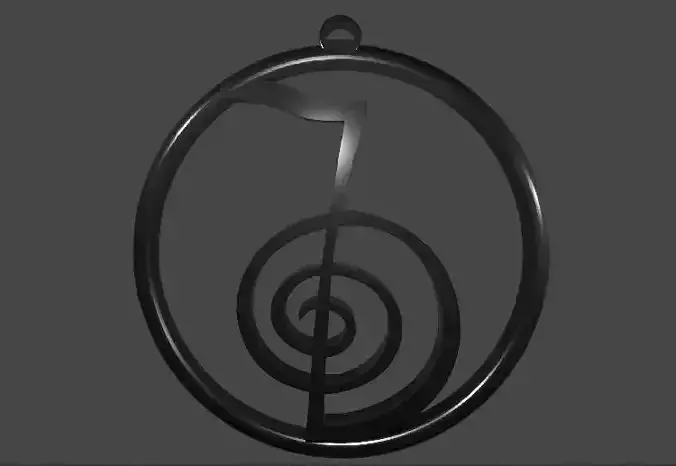 CHAVEIRO SIMBOLO REIKI by nunes3dartist