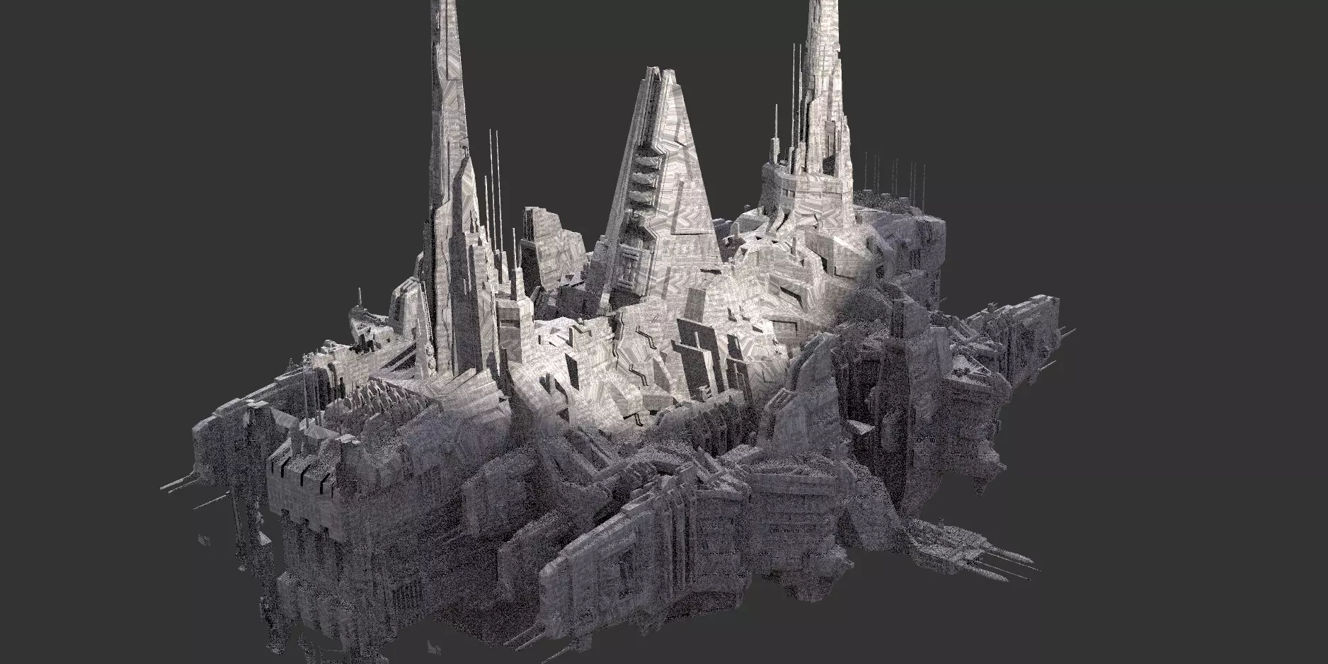 District 10 Mothership Design 6  3D model_0