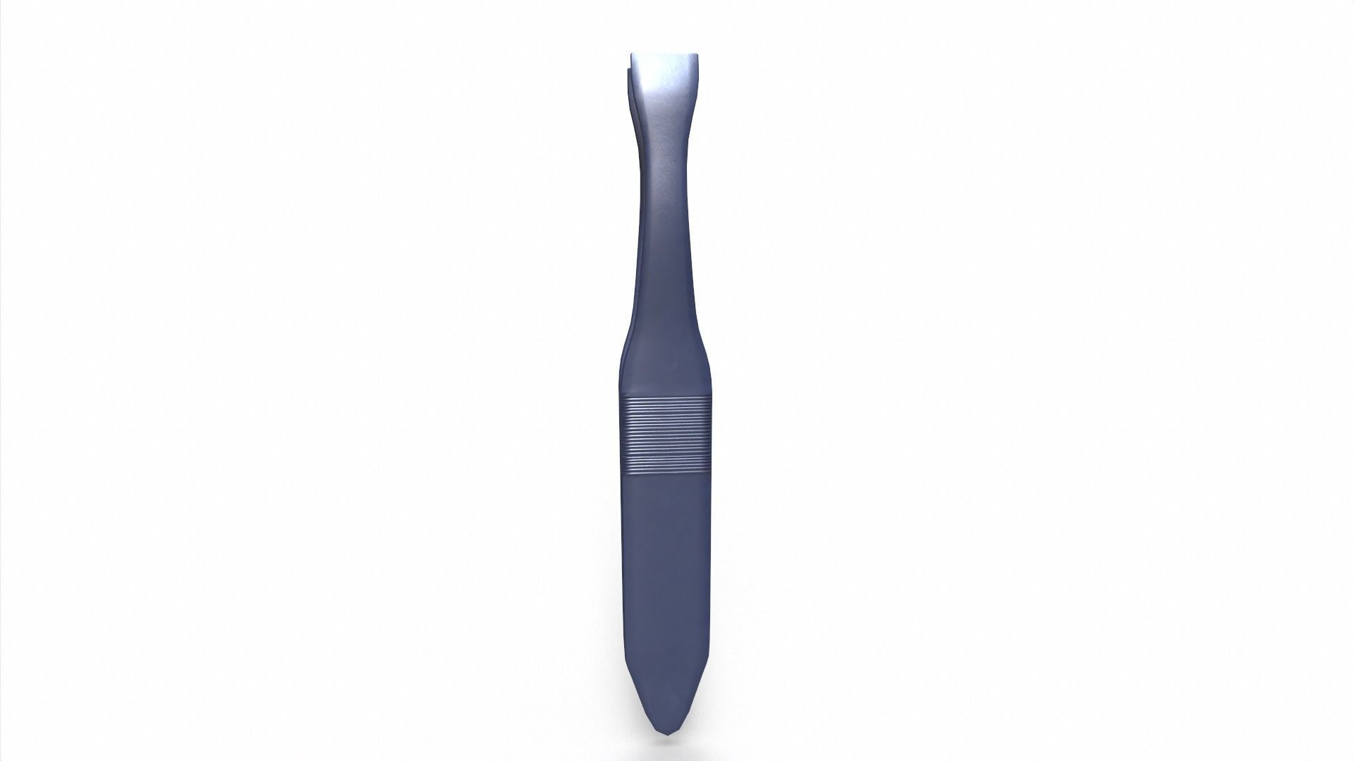 Tweezers plastic fish Low-poly 3D model_7