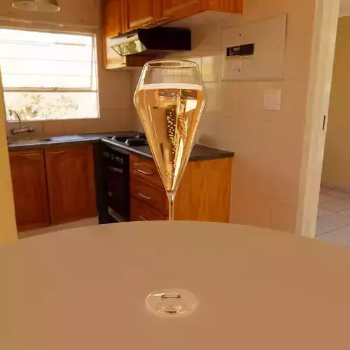 Styled Champagne Glass 