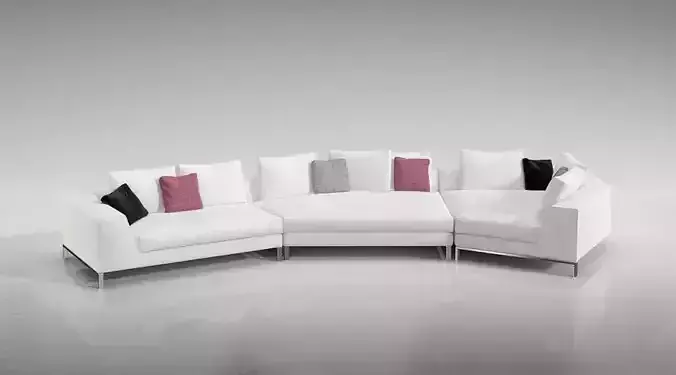 White Sofa Set