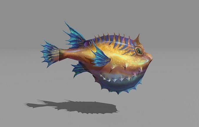 fish  Welcome to download Free 3D model