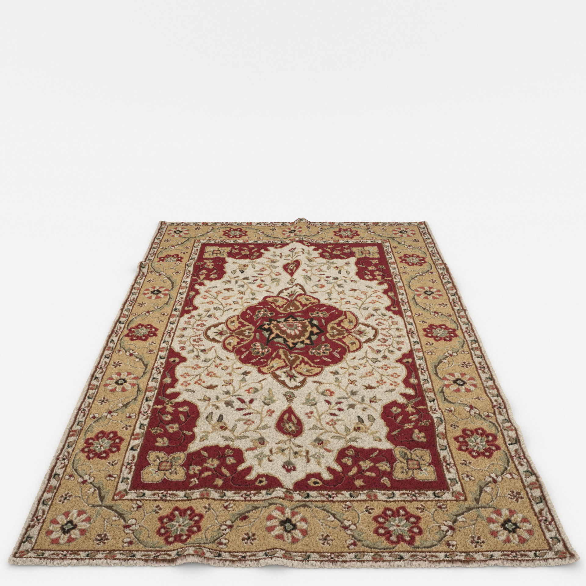 Rugs No 621 Low-poly 3D model_10