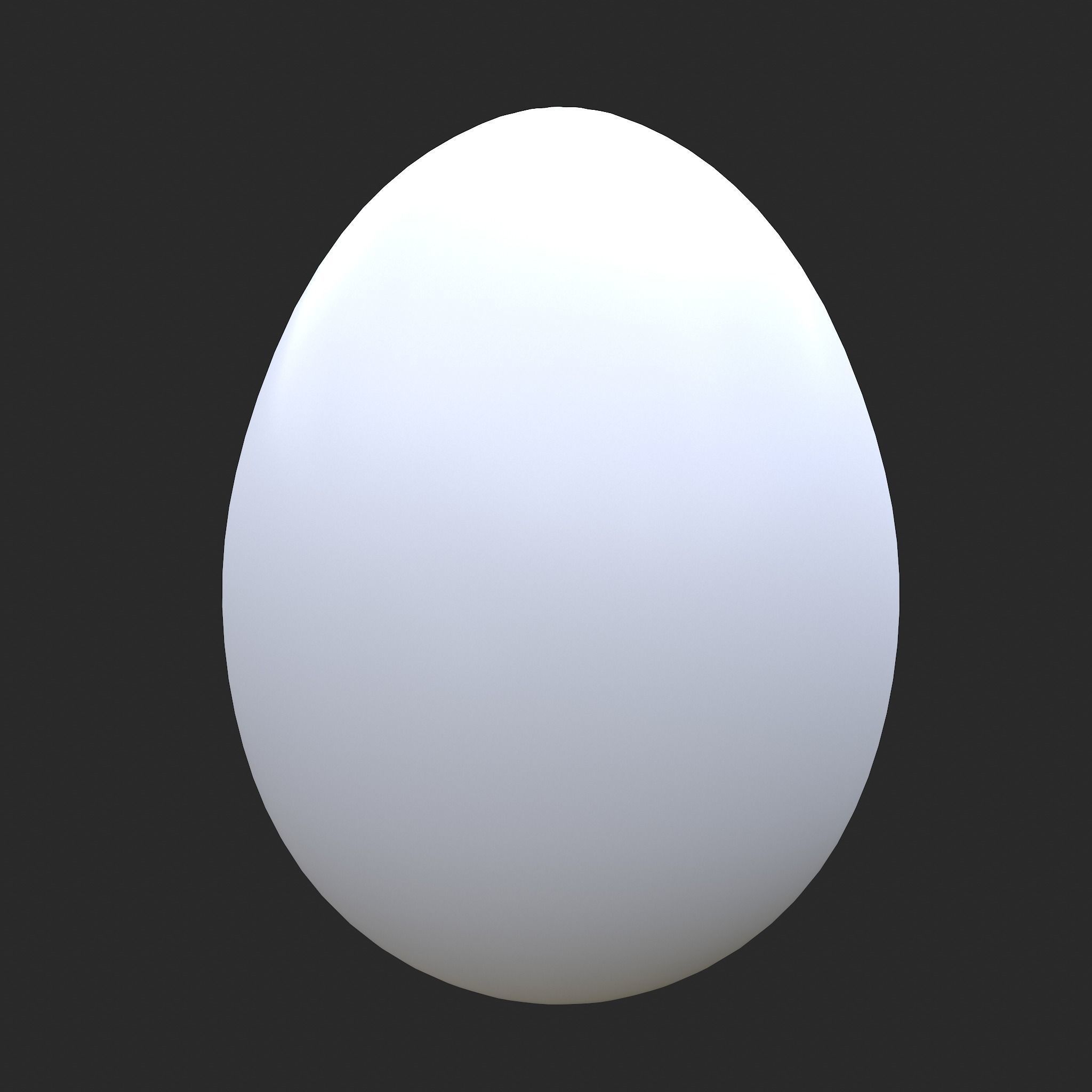 Easter Eggs Two Lined Spots Low-poly 3D model_13