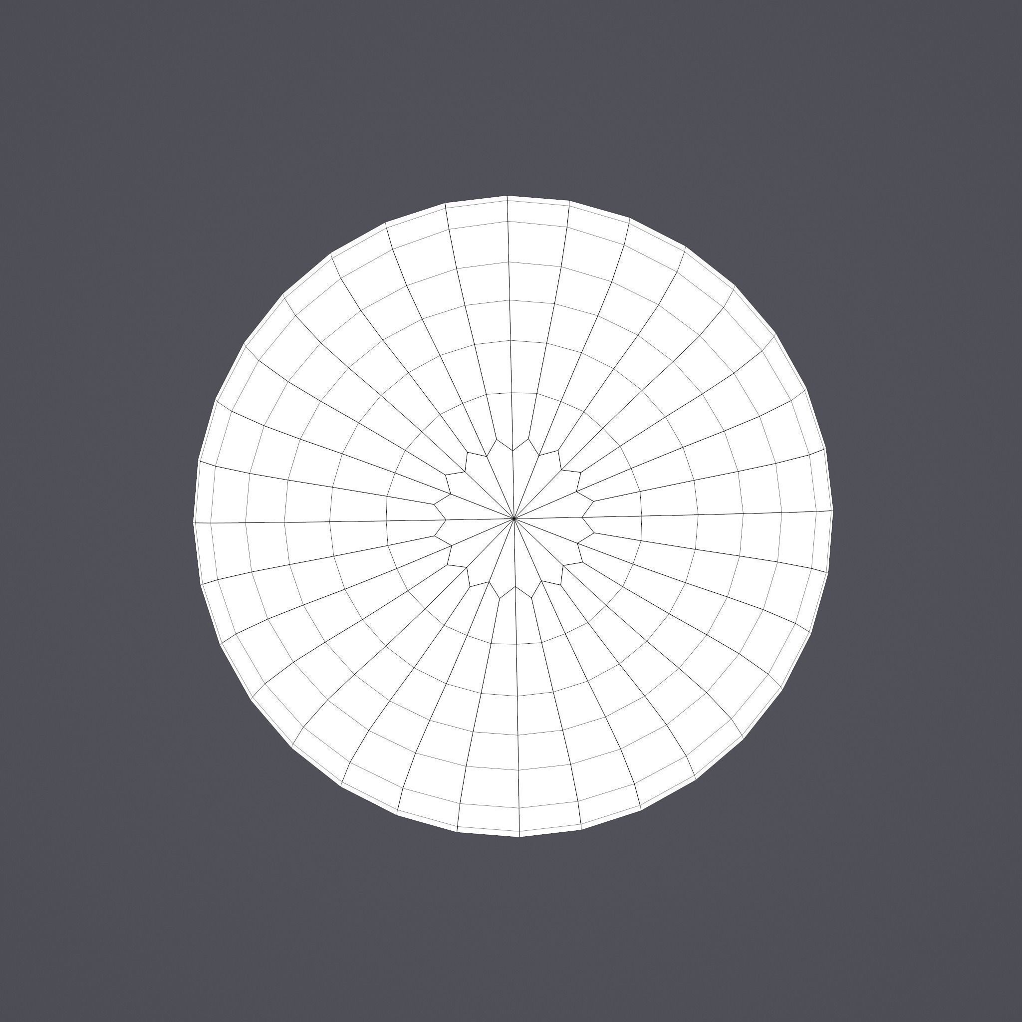 Easter Eggs Two Lined Spots Low-poly 3D model_17