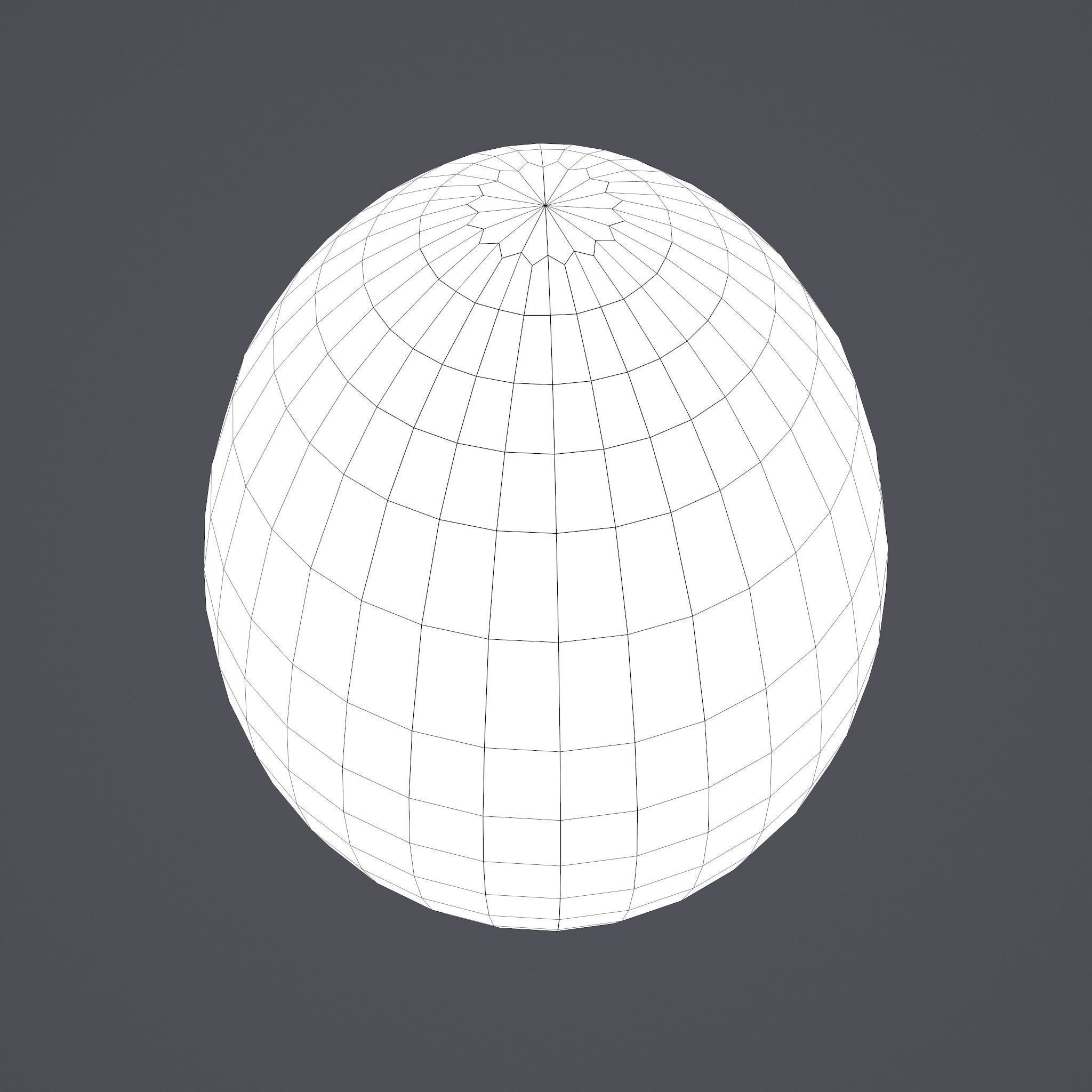 Easter Eggs Two Lined Spots Low-poly 3D model_18