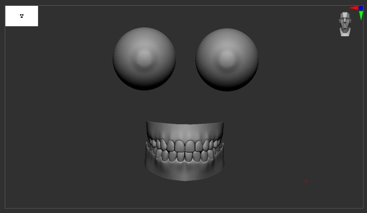 Stylized  male basemesh model 3D print model_6