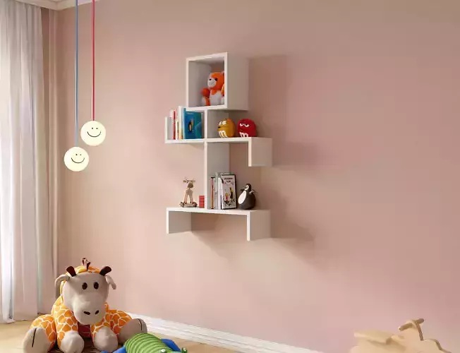 children room and shelf