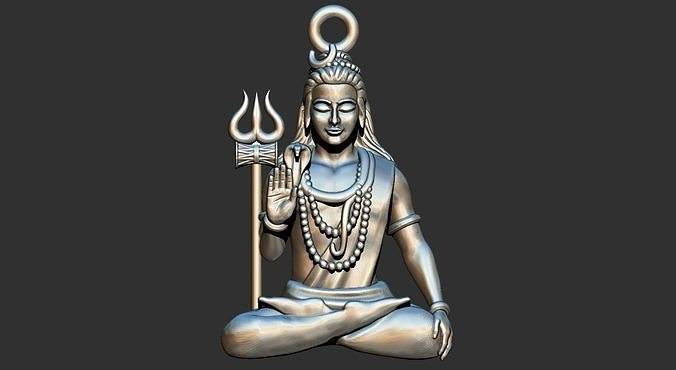 Shiv Ji 3D model 001 3D print model