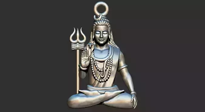 Shiv Ji 3D model 001 3D print model