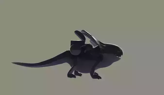 Axolotl Courier DOTA 2 3D print model