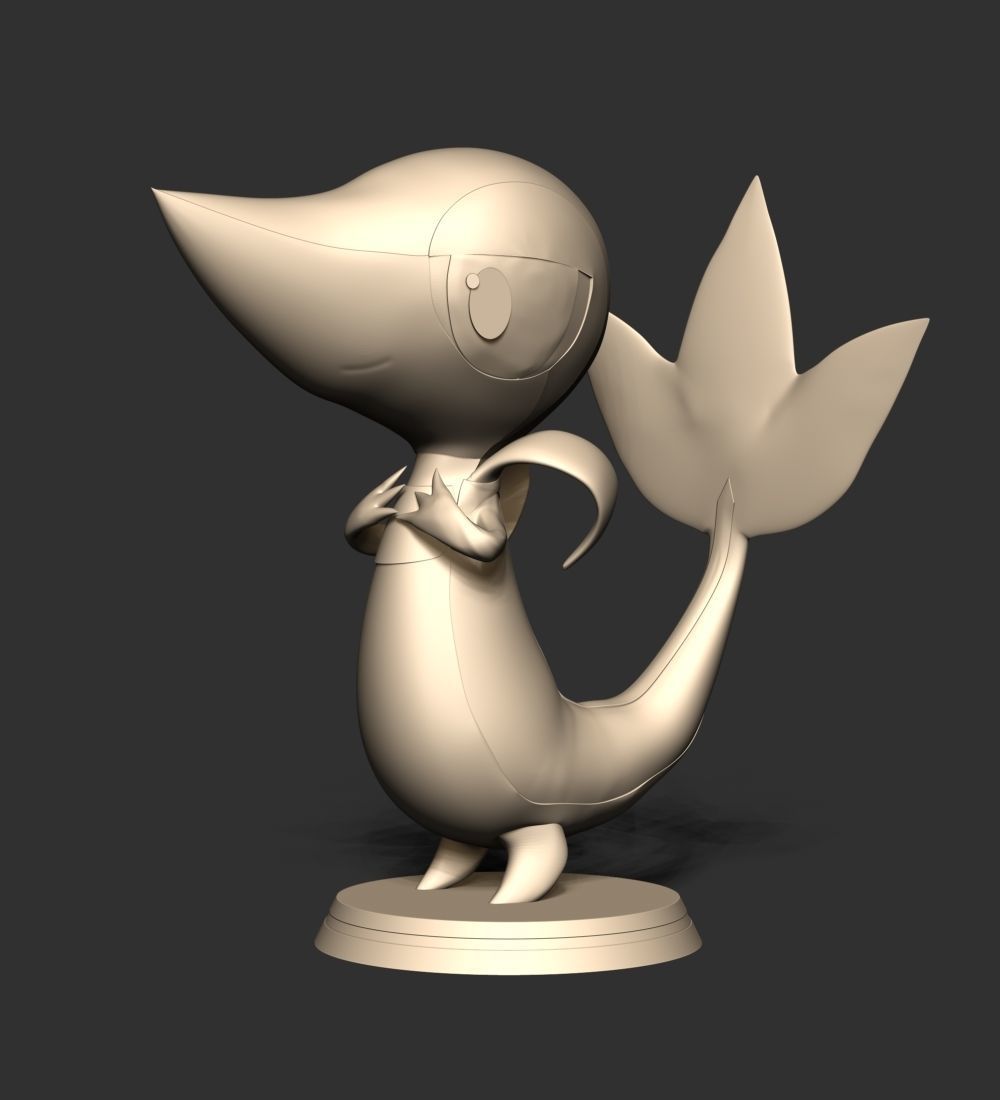Snivy - Pokemon Go 3D print model_10