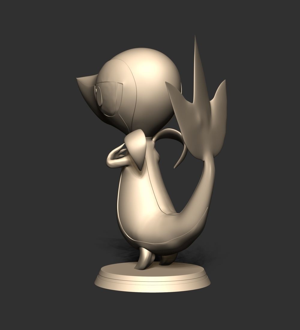 Snivy - Pokemon Go 3D print model_13