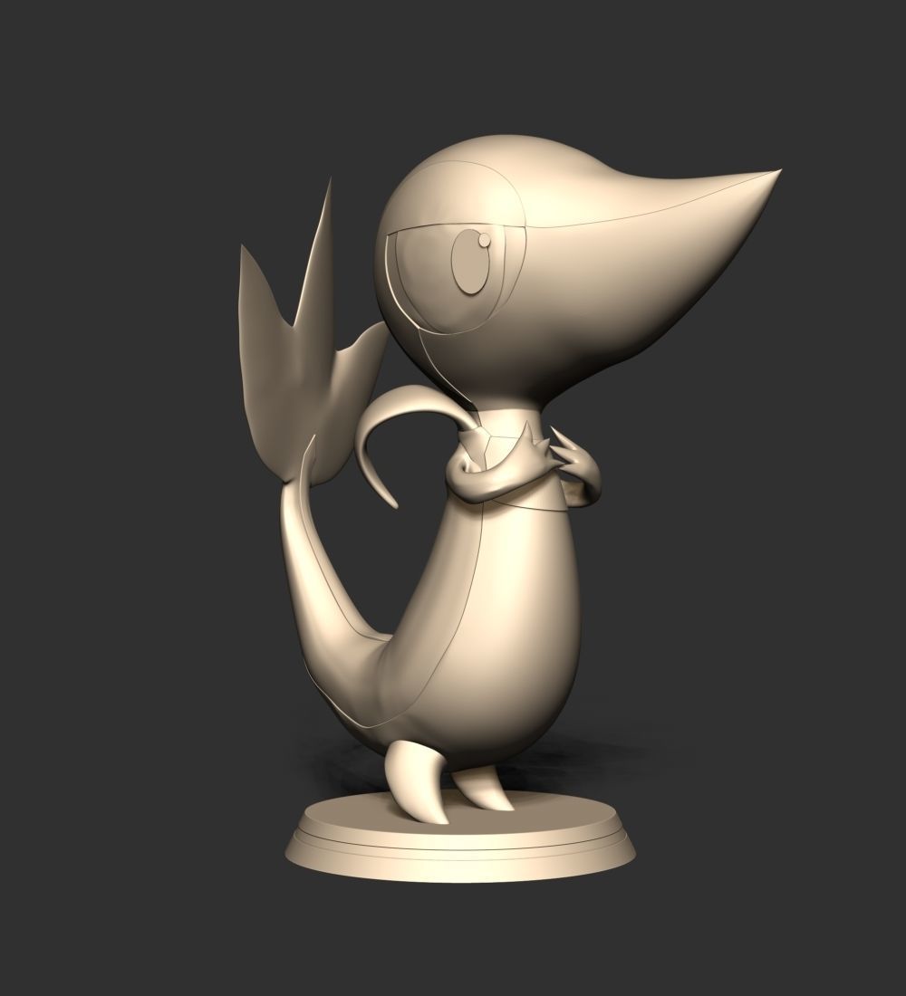 Snivy - Pokemon Go 3D print model_11