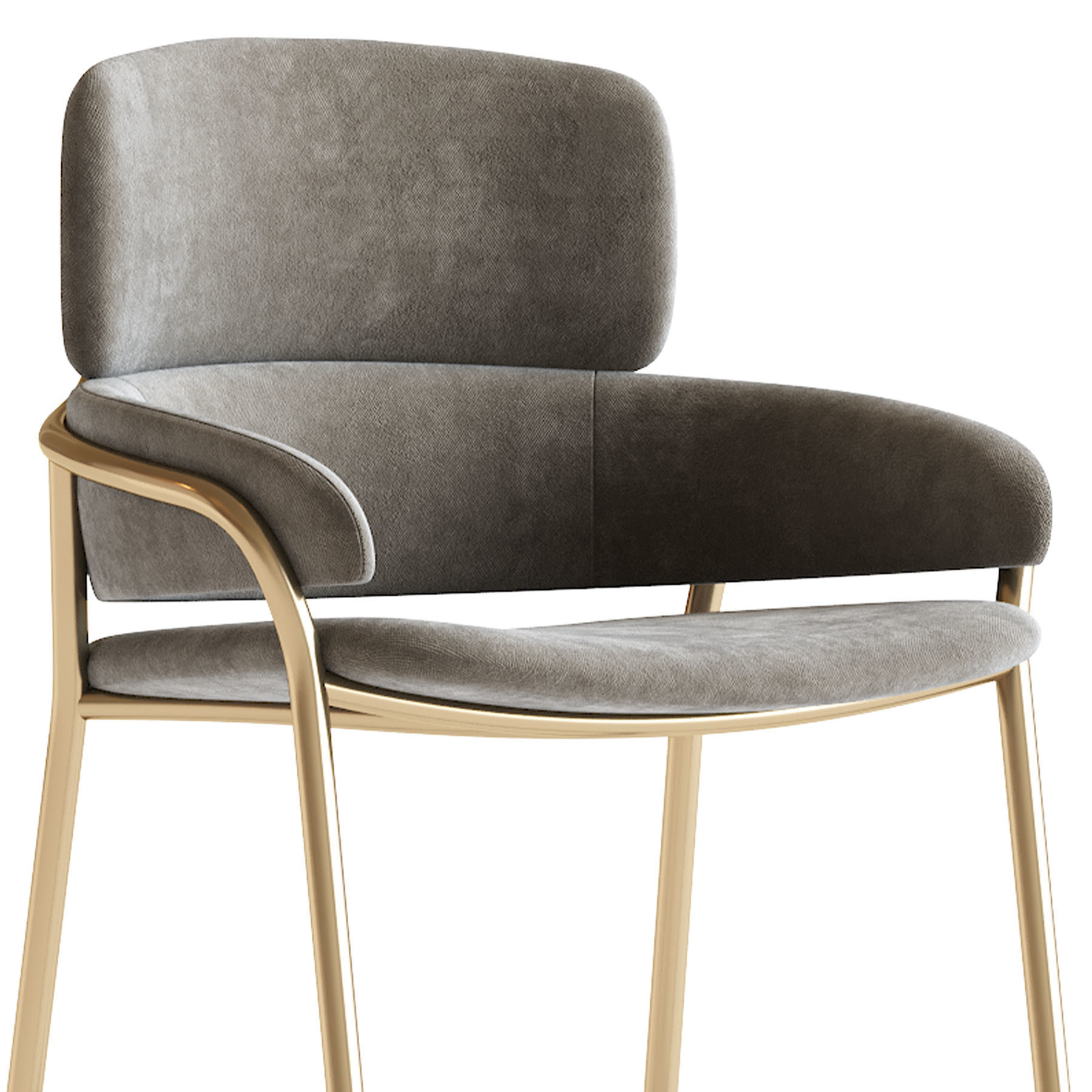 Strike Bar Stool 3D model_7