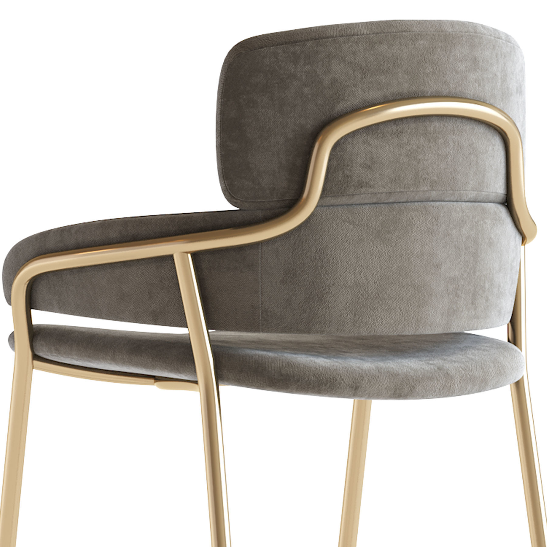 Strike Bar Stool 3D model_12