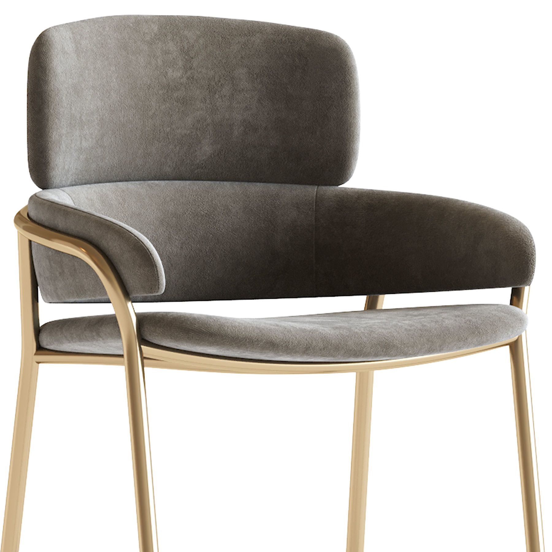 Strike Bar Stool 3D model_10