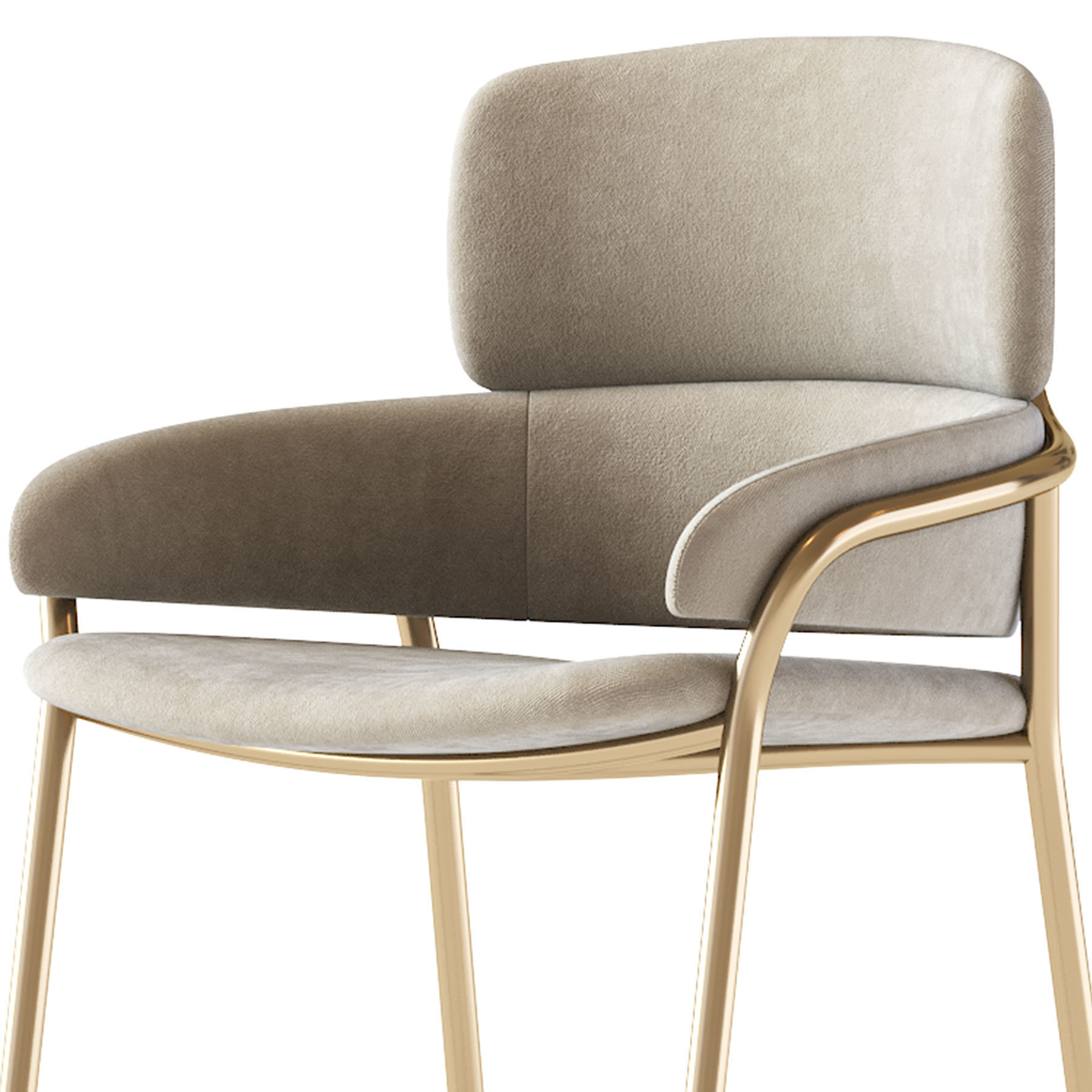 Strike Bar Stool 3D model_24