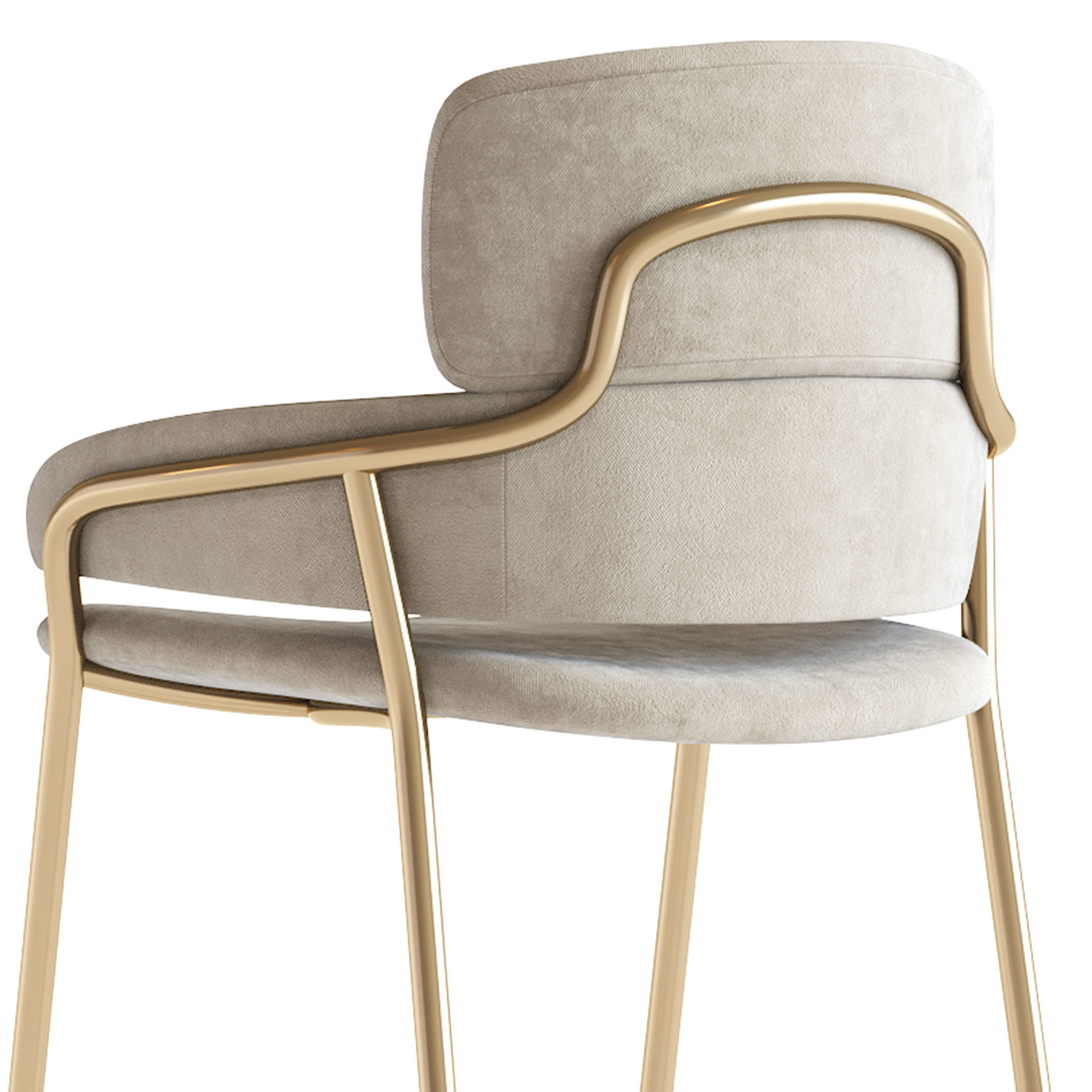 Strike Bar Stool 3D model_23