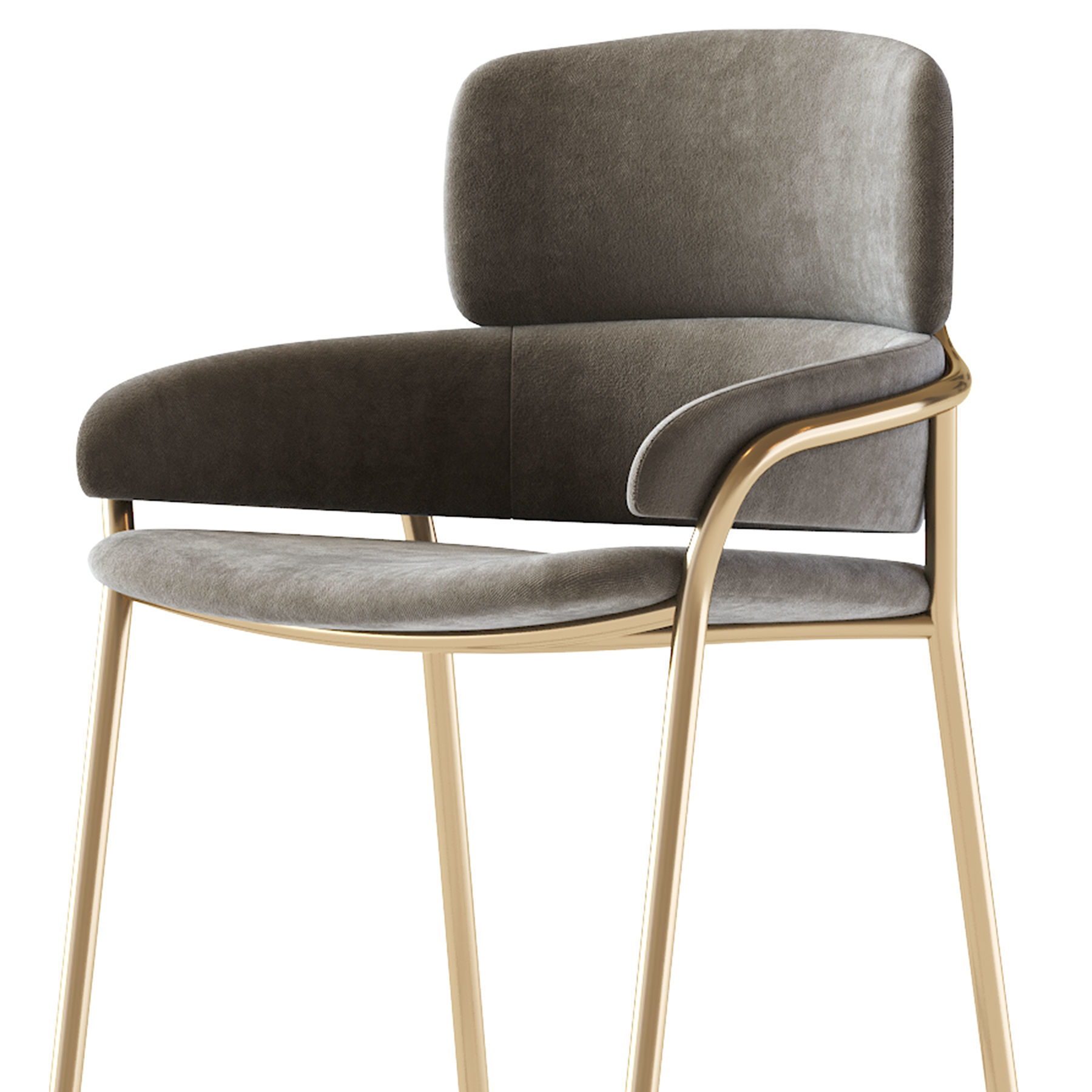 Strike Bar Stool 3D model_13