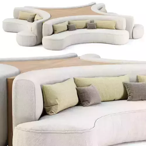 Jenifer modular restaurant sofa JR20 
