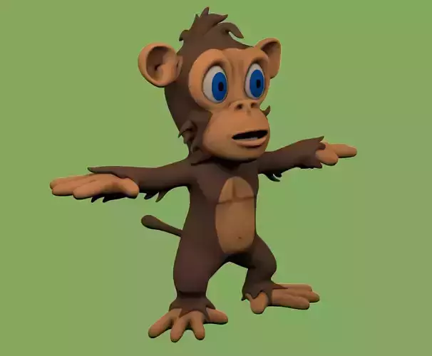 Cartoon Monkey