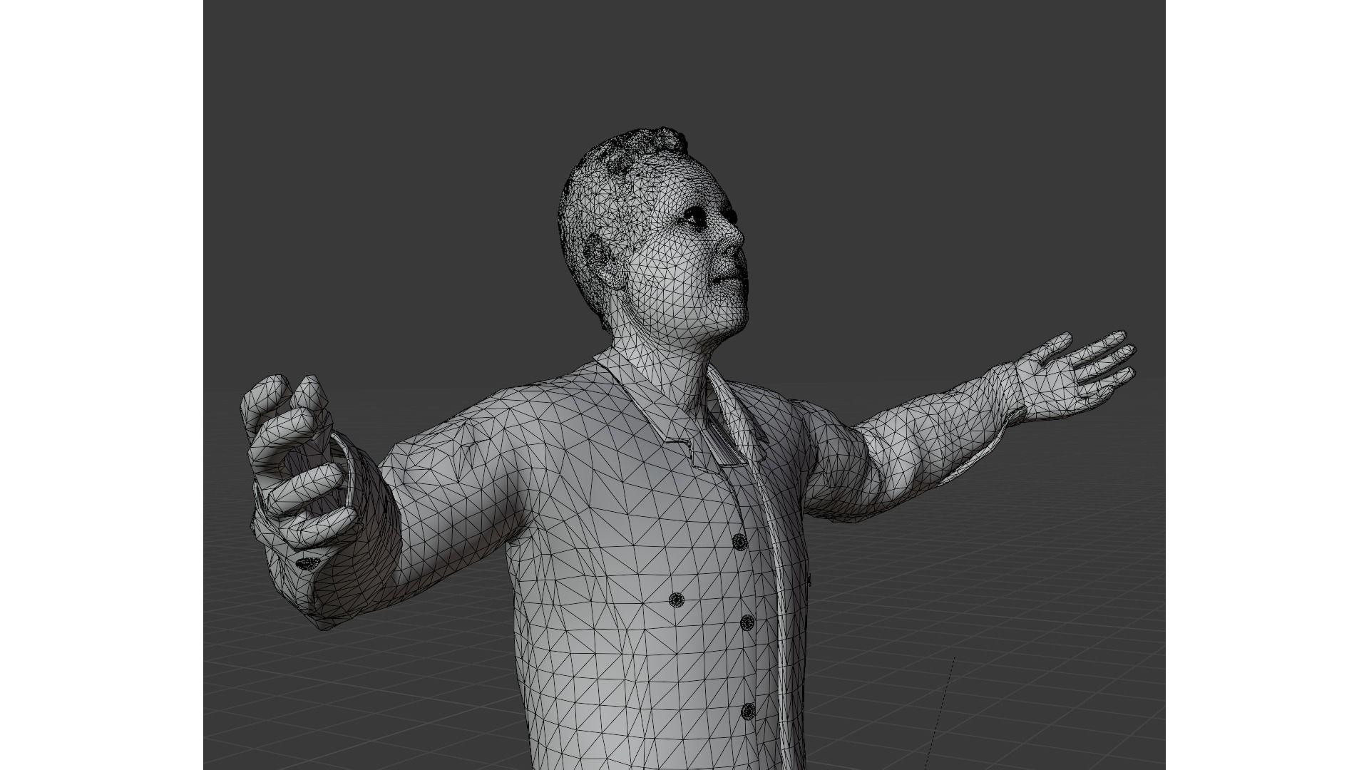 Elon Musk 3D Character Low-poly 3D model_10