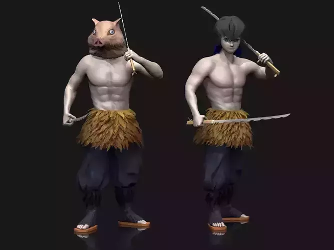 Inosuke 3D Printable 