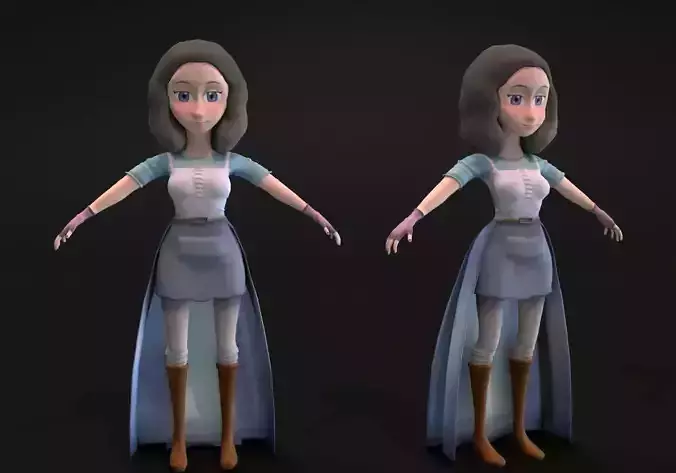 very small woman middle age with gray hair