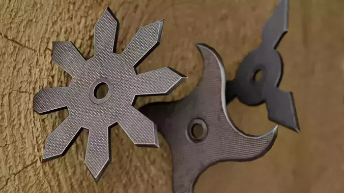 Ninja Weapon Shurikens