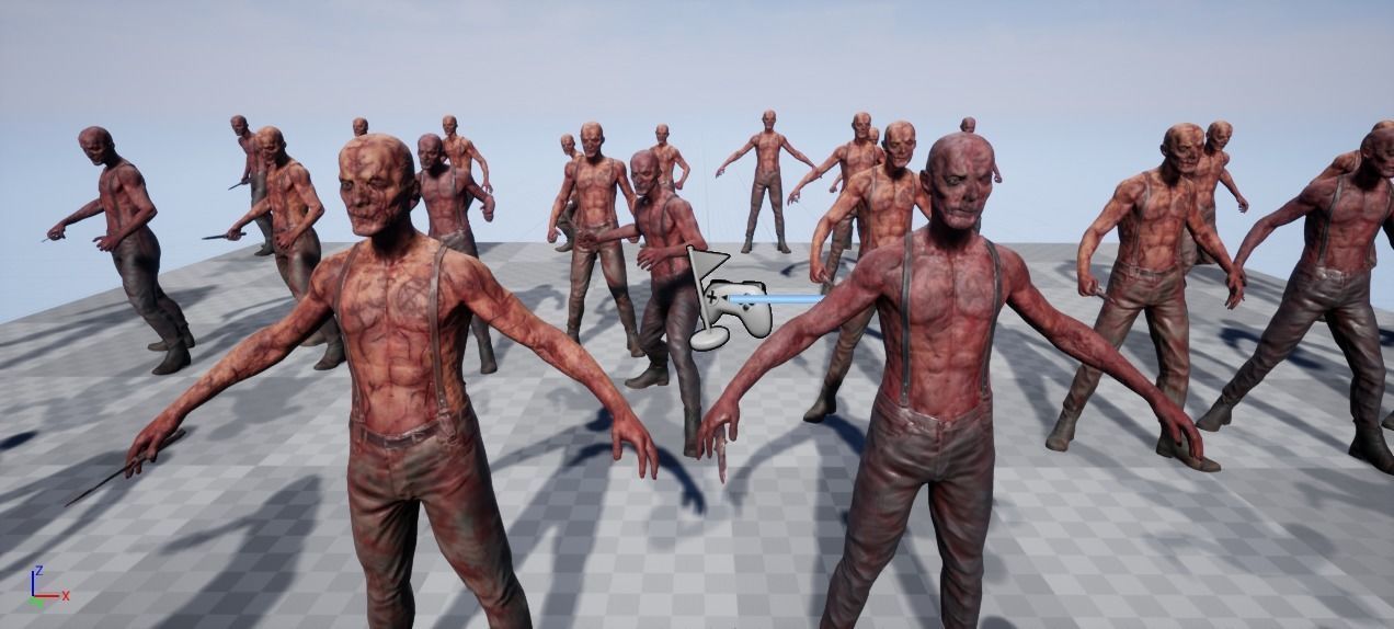 SatanicMan2 satanic man Low-poly 3D model_20