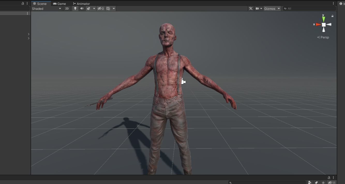 SatanicMan2 satanic man Low-poly 3D model_11