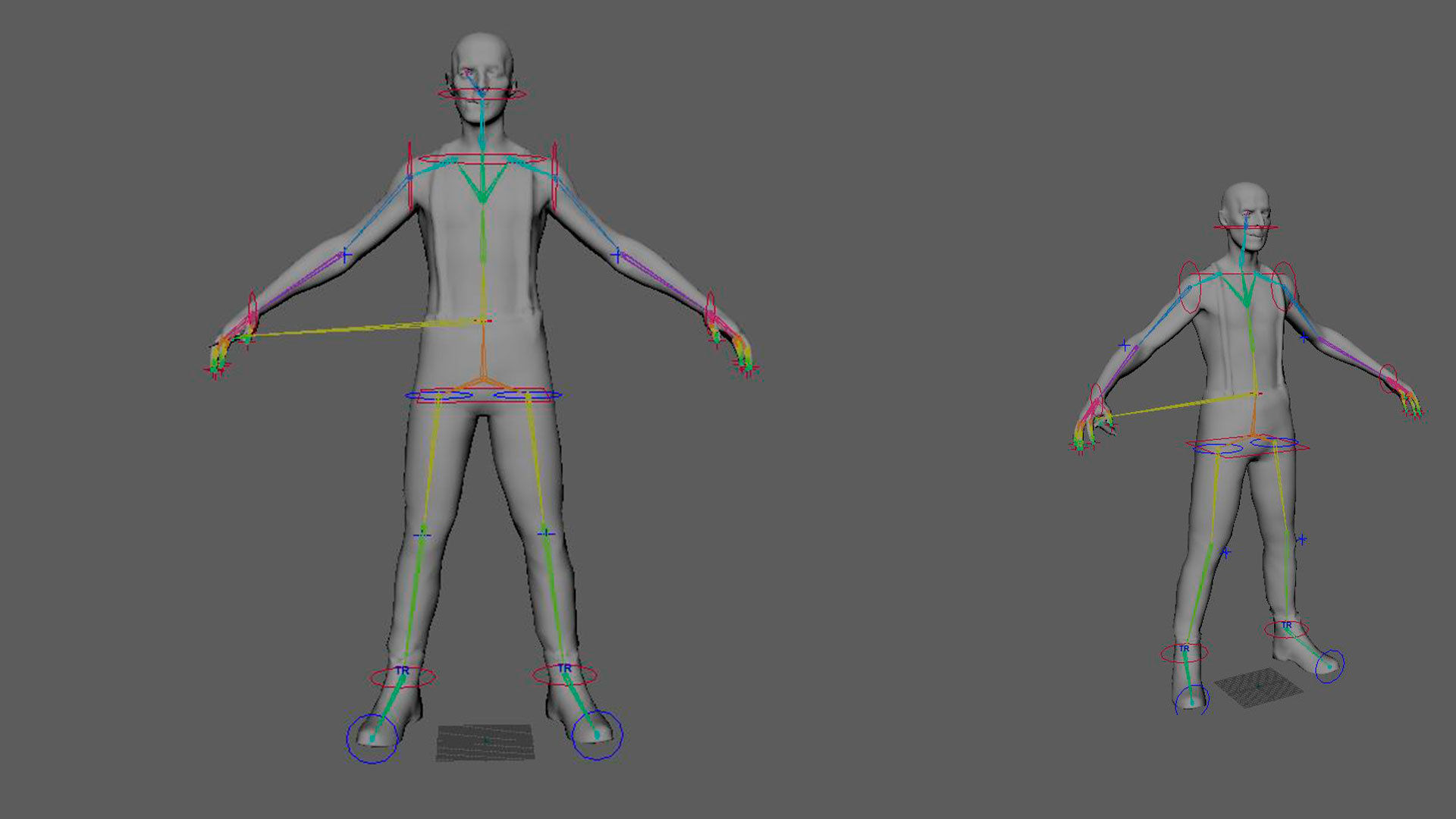 SatanicMan2 satanic man Low-poly 3D model_19