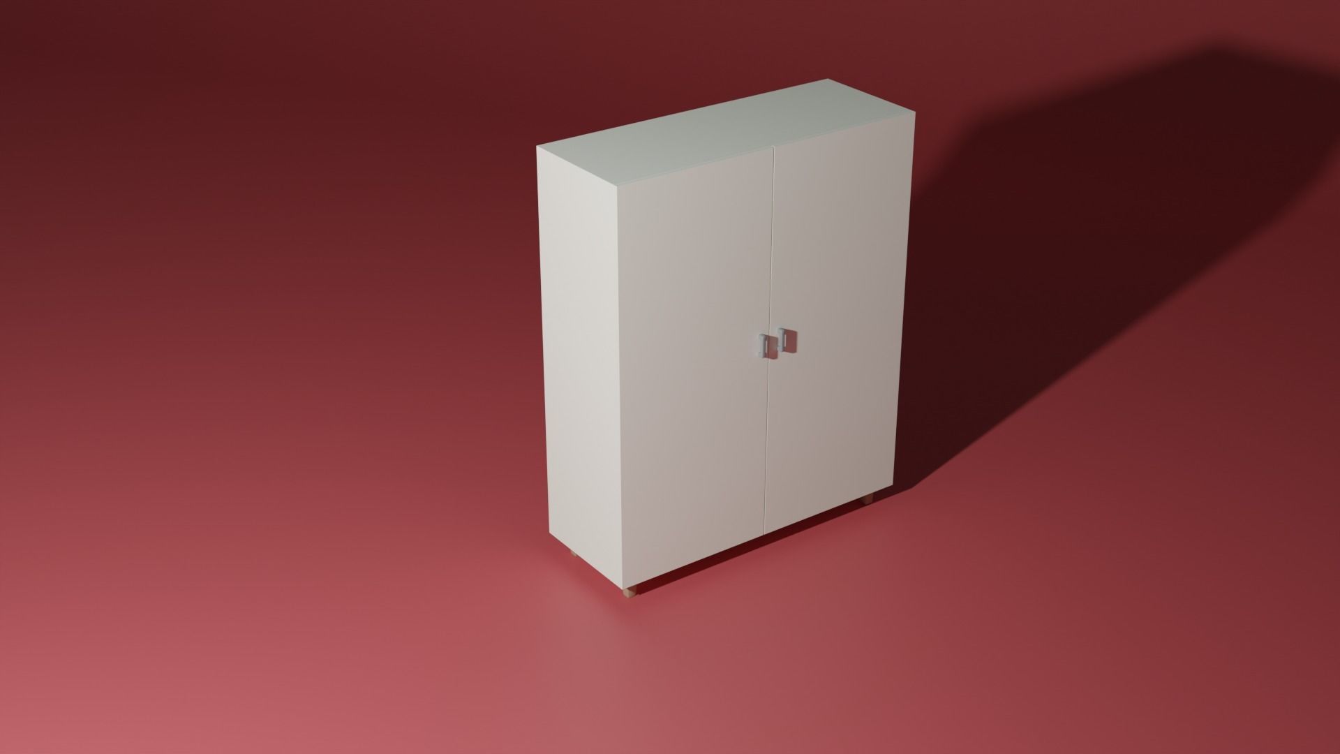 Closet cabinet 3D model_1