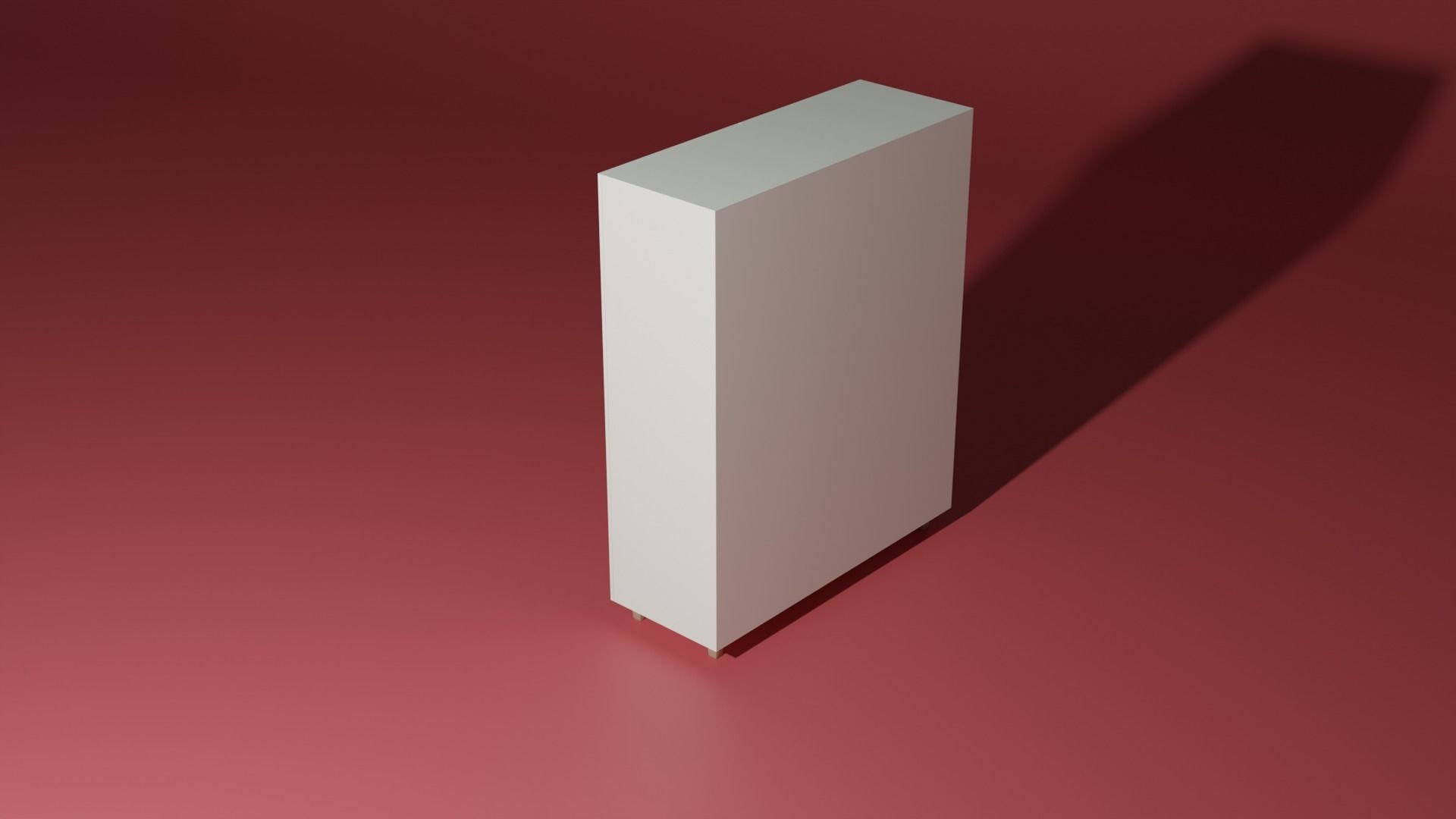 Closet cabinet 3D model_4