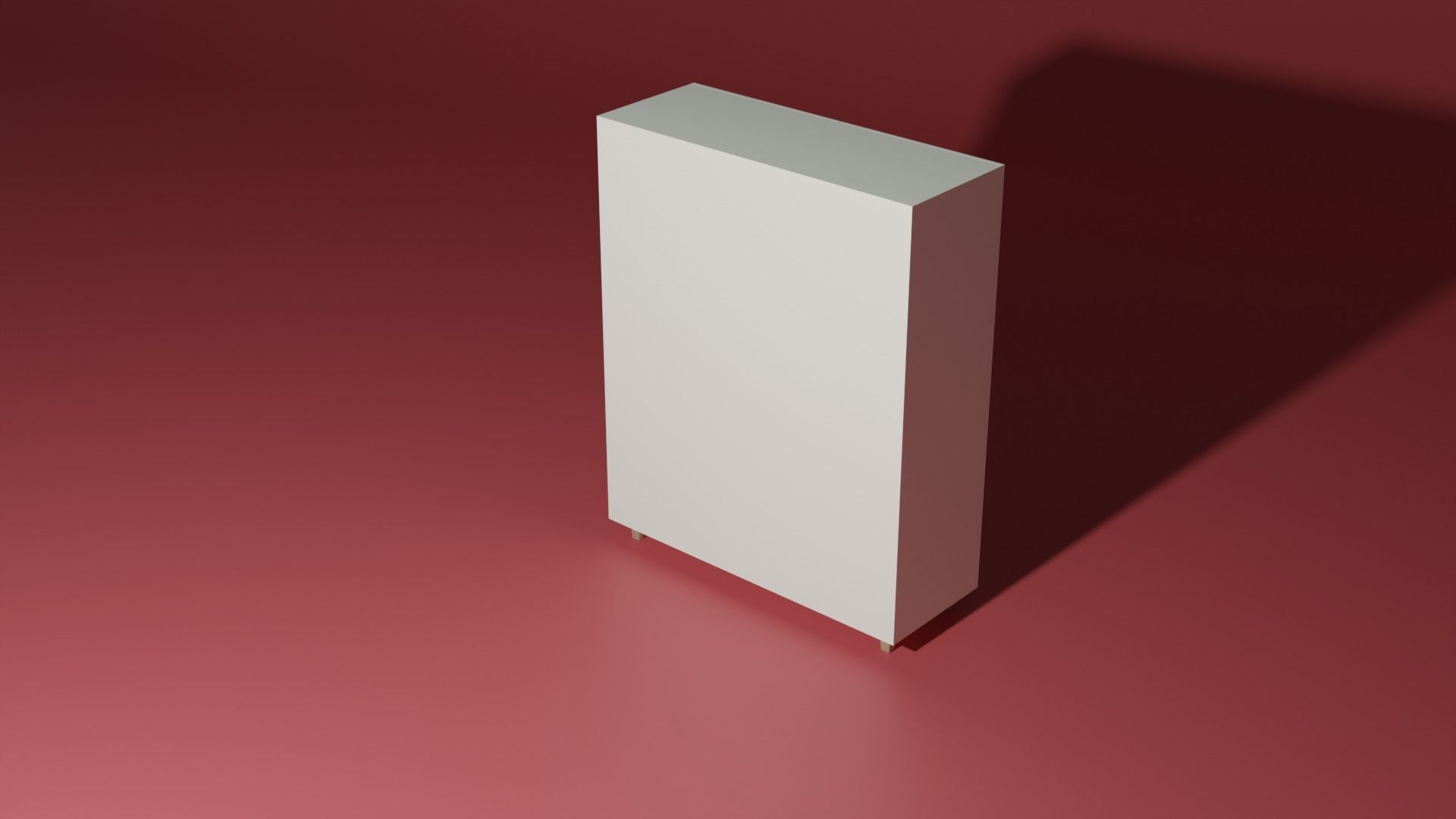 Closet cabinet 3D model_3