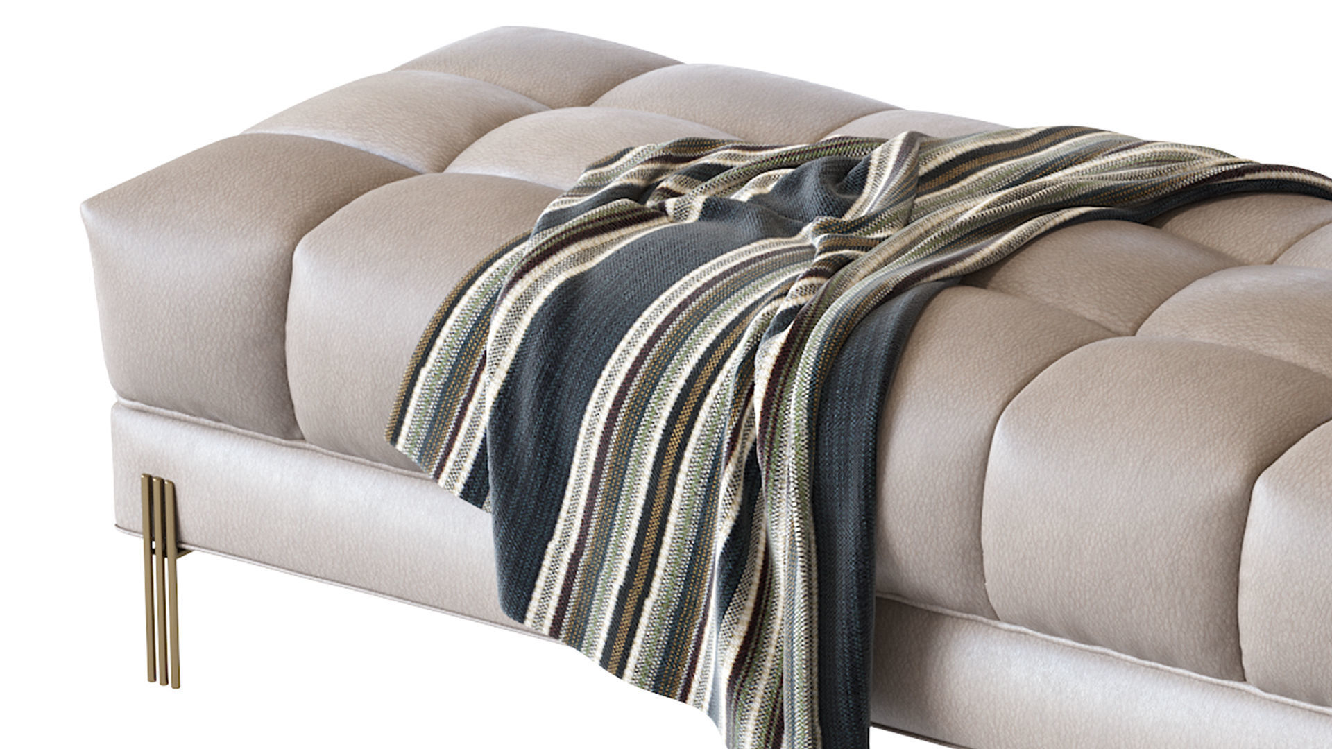 Bench Sienna 3D model_21