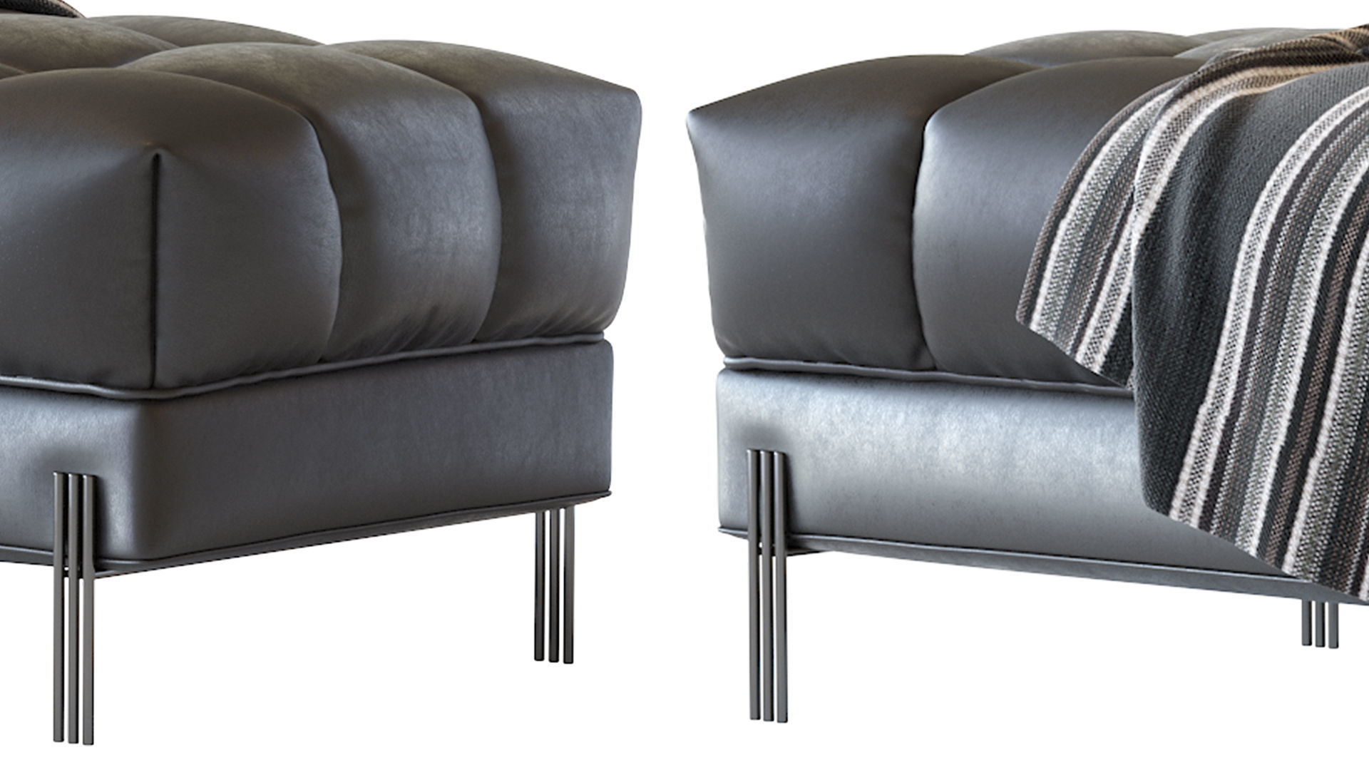 Bench Sienna 3D model_19